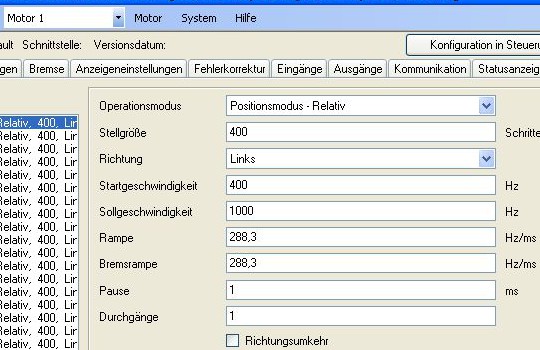 Steuerungs-Software MovePro